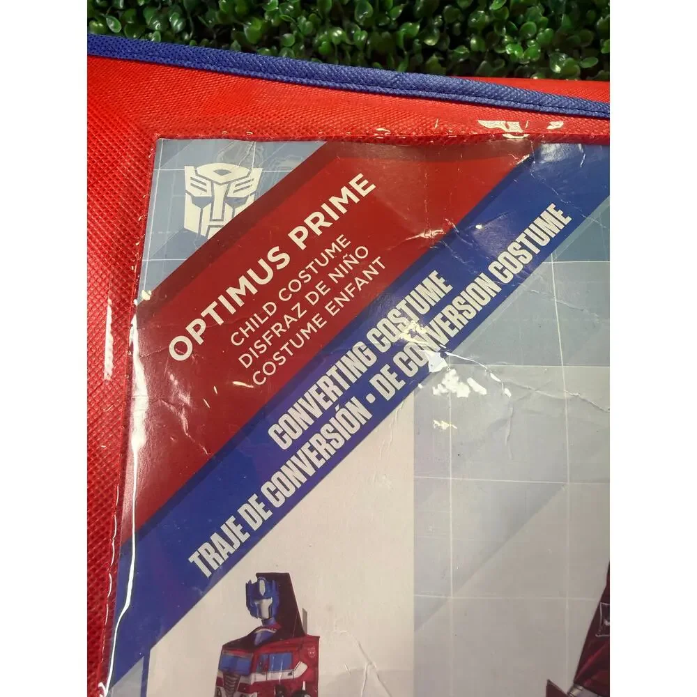 Disguise Transformers Optimus Prime Converting Costume Kids Halloween Size 7/8